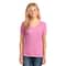 Port & Company® Brights Core Cotton V-Neck Ladies T-Shirt